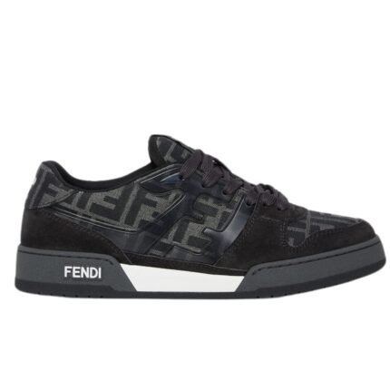 FENDI MATCH SNEAKERS FF JACQUARD AND LOW-TOPS
