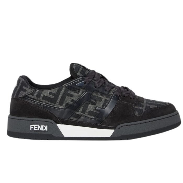 FENDI MATCH SNEAKERS FF JACQUARD AND LOW-TOPS