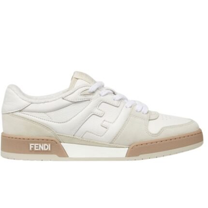 FENDI MATCH SNEAKERS SUEDE LOW TOPS