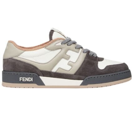 FENDI MATCH SNEAKERS SUEDE LOW-TOPS