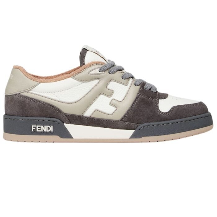 FENDI MATCH SNEAKERS SUEDE LOW-TOPS