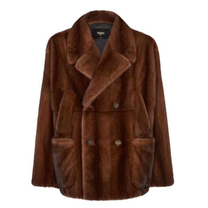 FENDI BROWN MINK BLOUSON
