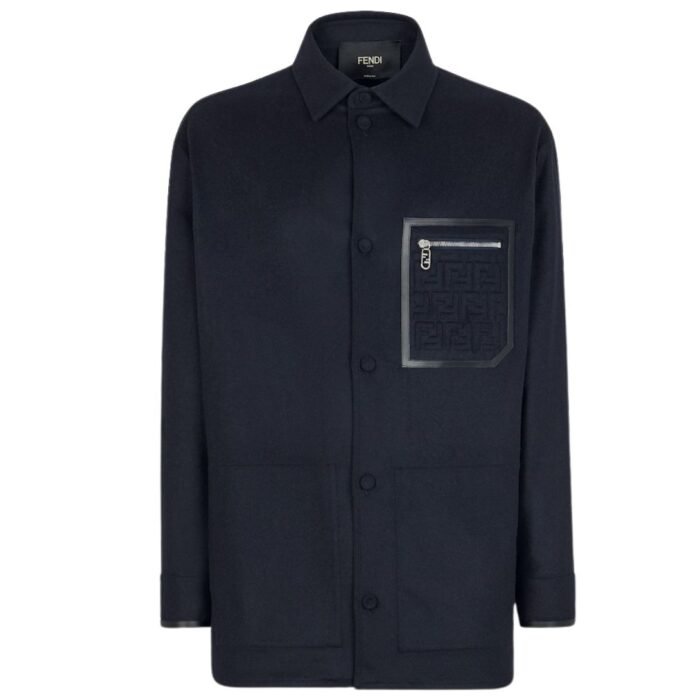 FENDI BLOUSON CASHMERE GO TO JACKET