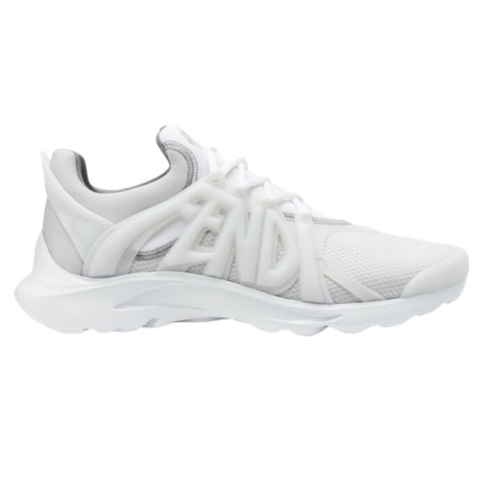 FENDI TAG TECHNICAL MESH RUNNING SNEAKERS
