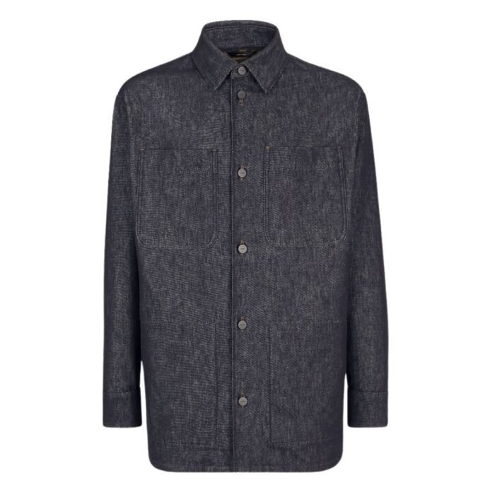 FENDI BLUE JEANS JACKET
