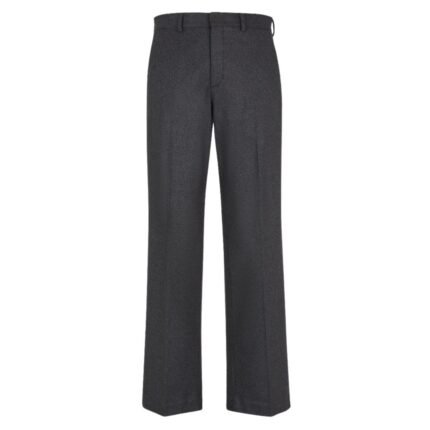 FENDI GRAY CASHMERE PANTS