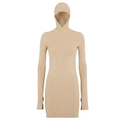 FENDI WOOL AND SILK DRESS