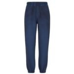 FENDI BLUE COTTON PANTS