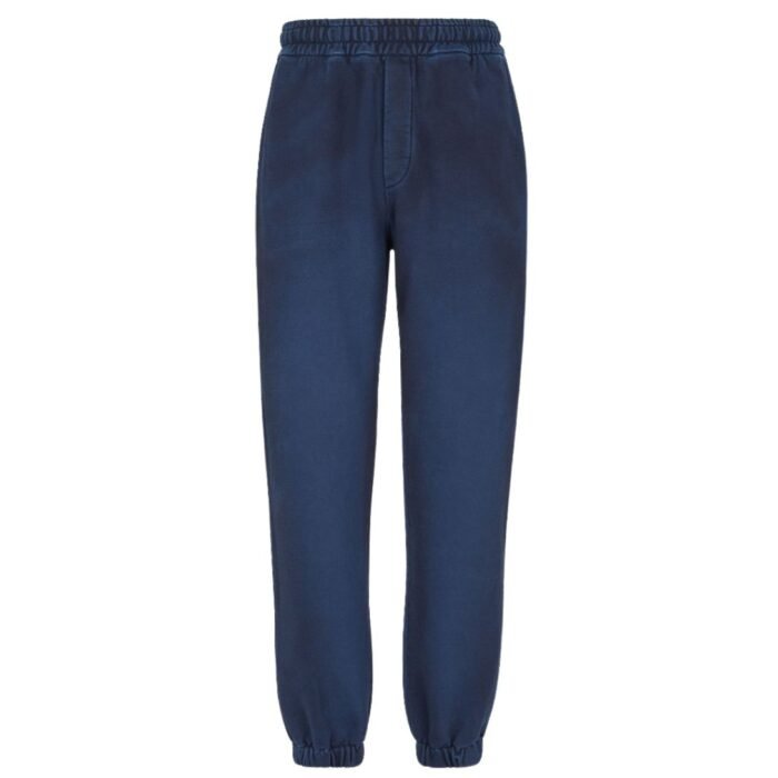 FENDI BLUE COTTON PANTS