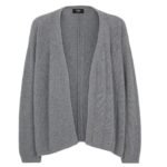 FENDI GRAY CASHMERE CARDIGAN
