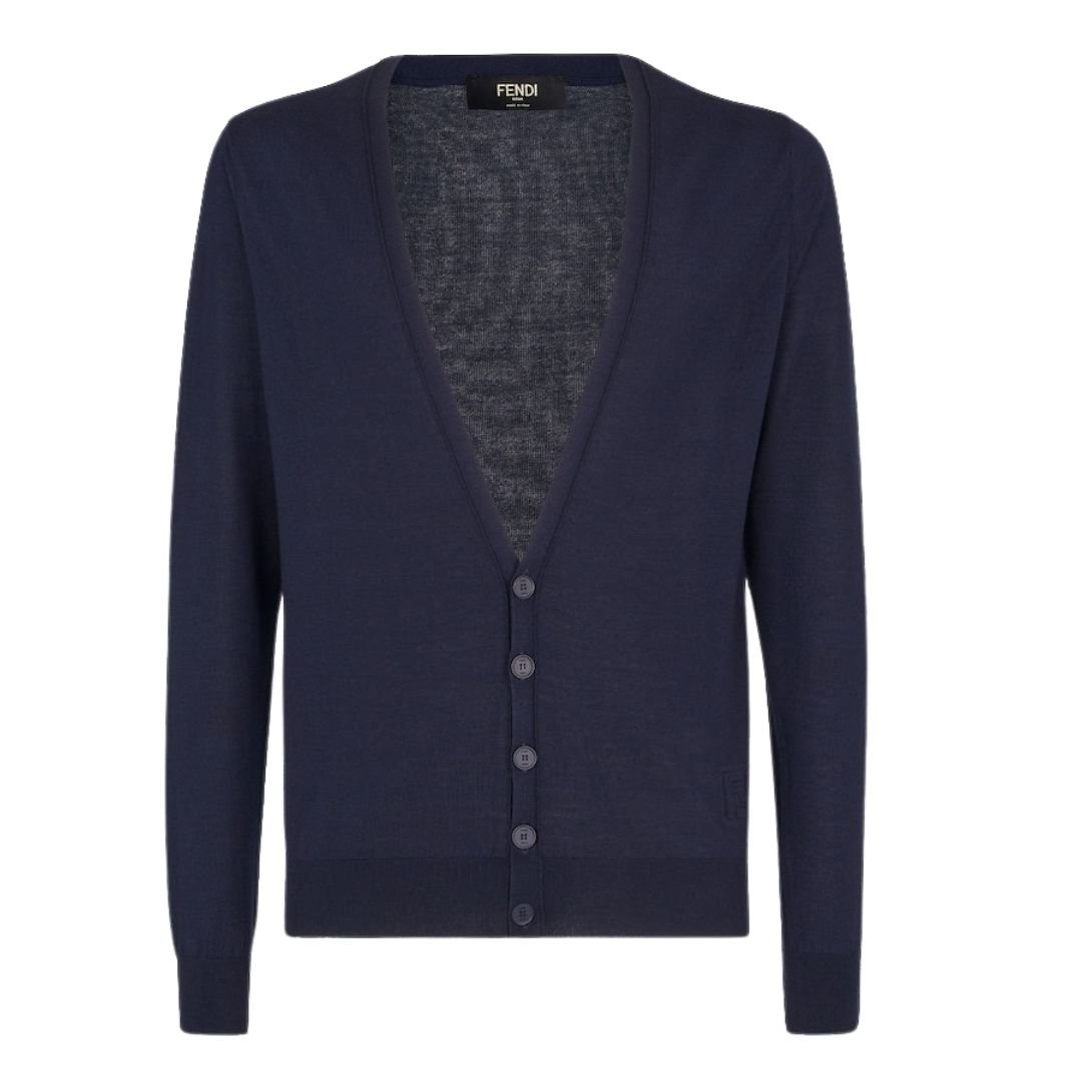 1 FENDI WOOL CARDIGAN