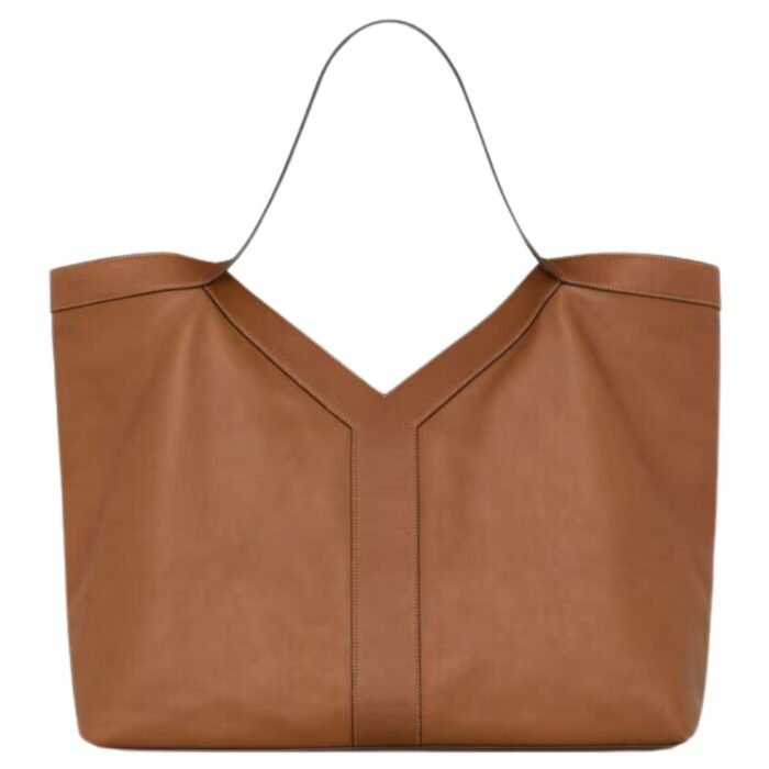 SAINT LAURENT Y TOTE IN LEATHER