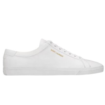 SAINT LAURENT ANDY SNEAKERS IN LEATHER