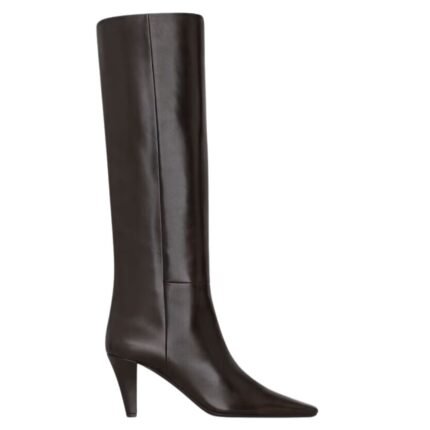 SAINT LAURENT JILL BOOTS IN SMOOTH LEATHER