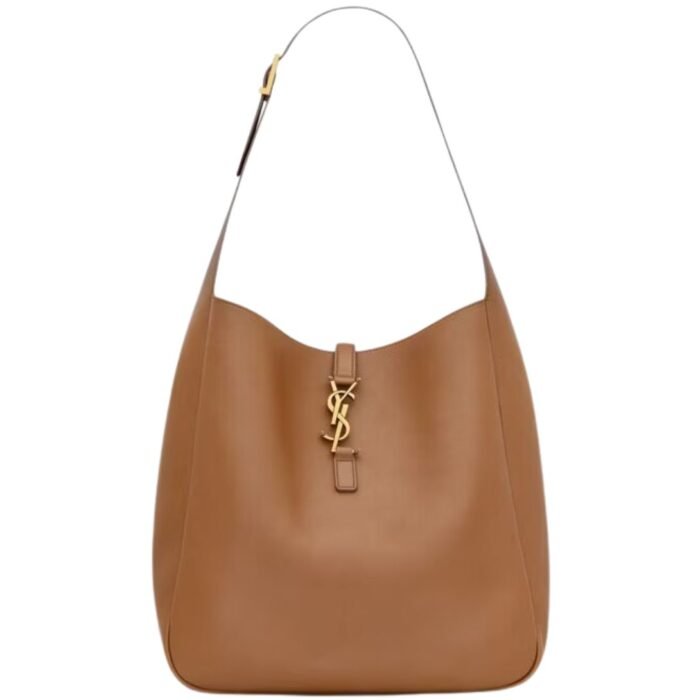 SAINT LAURENT LE 5 À 7 SUPPLE LARGE IN GRAINED LEATHER