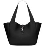 SAINT LAURENT LE 5 À 7 BEA IN GRAINED LEATHER