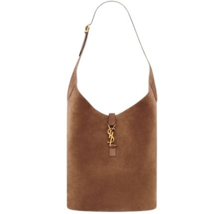 SAINT LAURENT LE 5 À 7 HOBO IN SUEDE