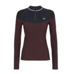 FENDI SKI SWEATER DARK PURPLE LYCRA SWEATER