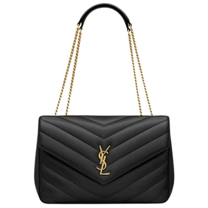 SAINT LAURENT LOULOU LARGE IN MATELASSÉ LAMBSKIN
