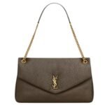 SAINT LAURENT CALYPSO LARGE IN GRAINED LAMBSKIN