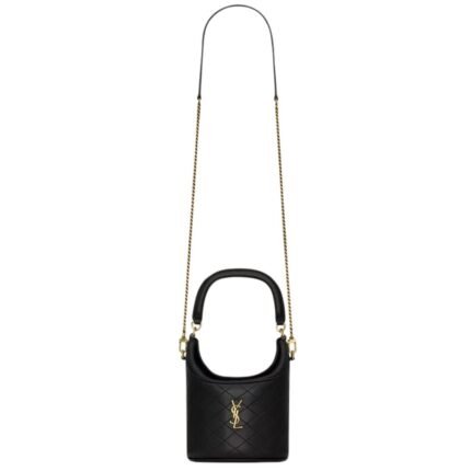 SAINT LAURENT GABY BUCKET BAG IN LAMBSKIN