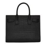 SAINT LAURENT SAC DE JOUR IN CROCODILE EMBOSSED LEATHER NANO