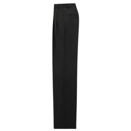 SAINT LAURENT PANTS IN SILK SATIN