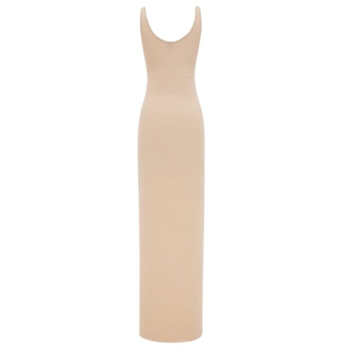 SAINT LAURENT LONG DRESS IN LUREX KNIT