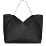 SAINT LAURENT Y TOTE IN LEATHER