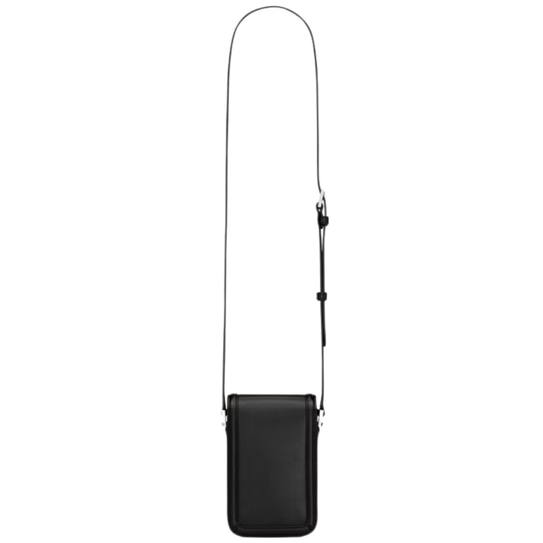 2 SAINT LAURENT SOLFERINO MINI BAG IN SMOOTH LEATHER