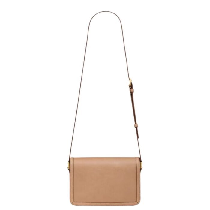 SAINT LAURENT SOLFERINO MEDIUM SATCHEL IN VEGETABLE-TANNED LEATHER