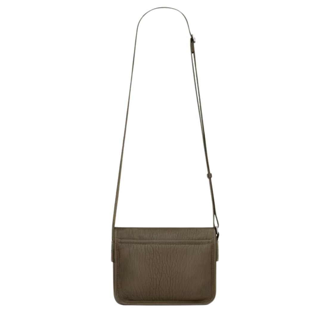 2 SAINT LAURENT NIKI SMALL MESSENGER IN GRAINED LAMBSKIN