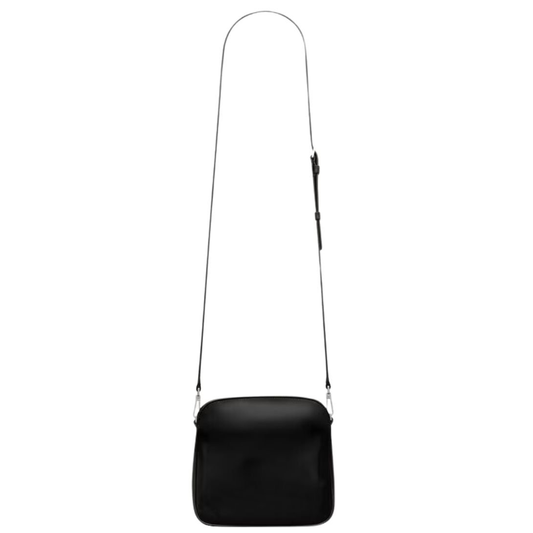 2 SAINT LAURENT PARIS MINI CAMERA BAG IN BRUSHED LEATHER