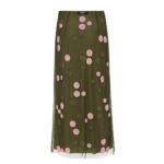 FENDI SKIRT EMBROIDERED TULLE SKIRT