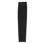 SAINT LAURENT HIGH WAISTED PANTS IN WOOL CHINÉ