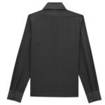 SAINT LAURENT SHIRT IN SILK CREPE MUSLIN