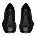 SAINT LAURENT VADIM DERBIES IN GLAZED LEATHER
