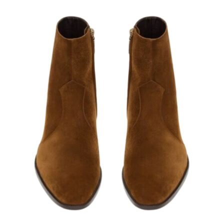 SAINT LAURENT WYATT BOOTS IN SUEDE
