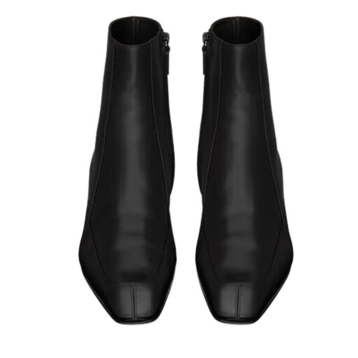 SAINT LAURENT AUGUSTIN BOOTS IN SMOOTH LEATHER