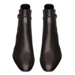 SAINT LAURENT WYATT JODPHUR BOOTS IN SMOOTH LEATHER