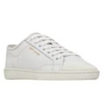 SAINT LAURENT GYM SNEAKERS IN SMOOTH LEATHER