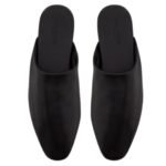 SAINT LAURENT PLAZA MULES IN SMOOTH LEATHER