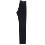 SAINT LAURENT STRAIGHT JEANS IN CARBON BLACK DENIM