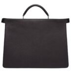 FENDI PEEKABOO ISEEU MEDIUM BLACK LEATHER BAG