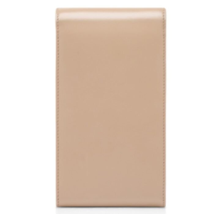 TOM FORD PALMELLATO EFFECT LEATHER PHONE POUCH