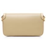 TOM FORD SMOOTH LEATHER WALLIS EAST WEST SHOULDER BAG CAPPUCCINO