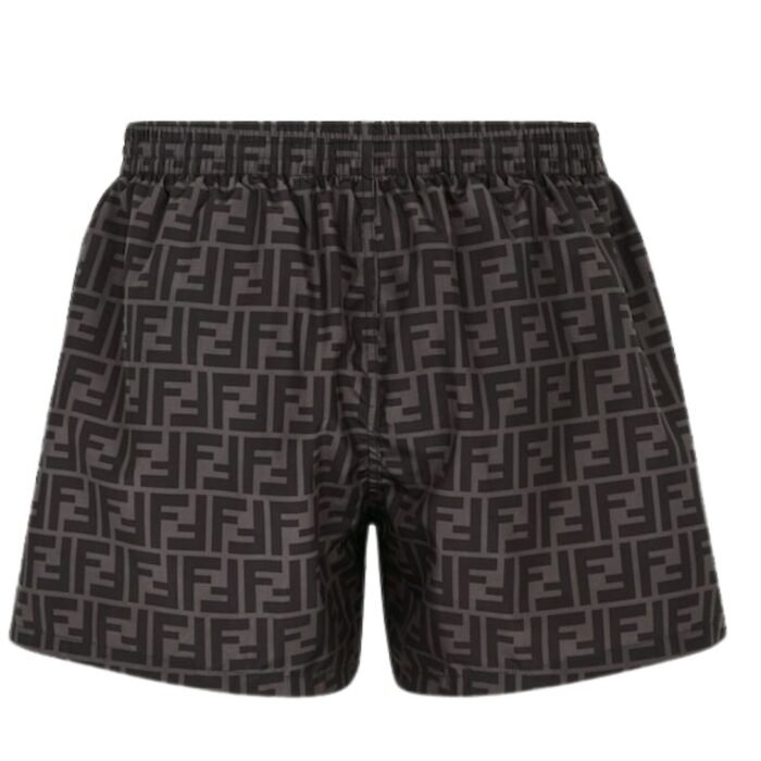 FENDI FF NYLON SWIM SHORTS