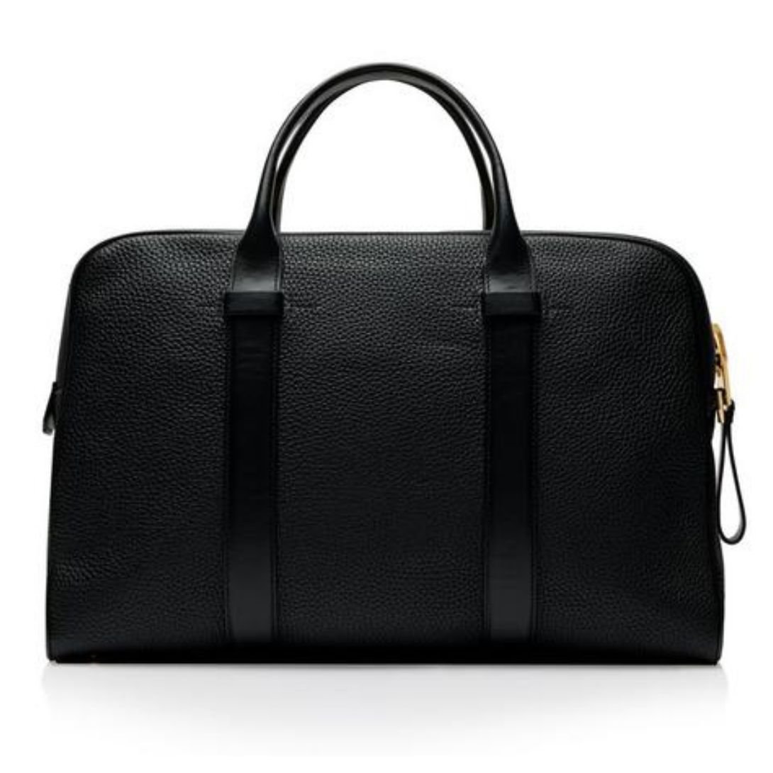 2 TOM FORD GRAIN LEATHER BUCKLEY BRIEFCASE