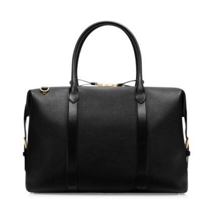 TOM FORD SMOOTH LEATHER SIDE BUCKLE HOLDALL