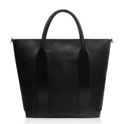 TOM FORD GRAIN LEATHER SHOPPER WITH ZIP